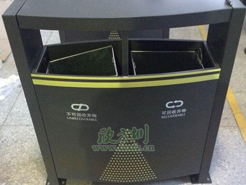 户外钢制垃圾桶的一些基本喷塑工艺