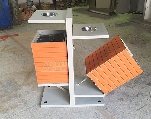 钢木垃圾桶的钢木挑选和生产工艺