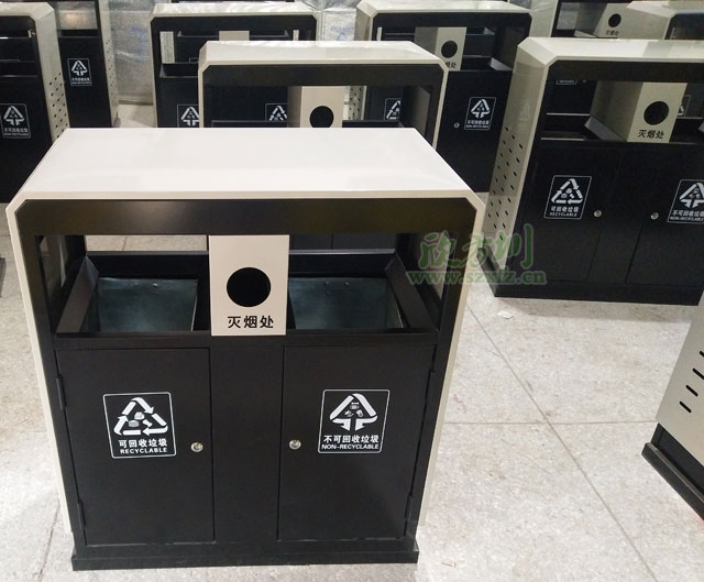 极具时尚科技感的科技钢制垃圾桶是怎样做成的