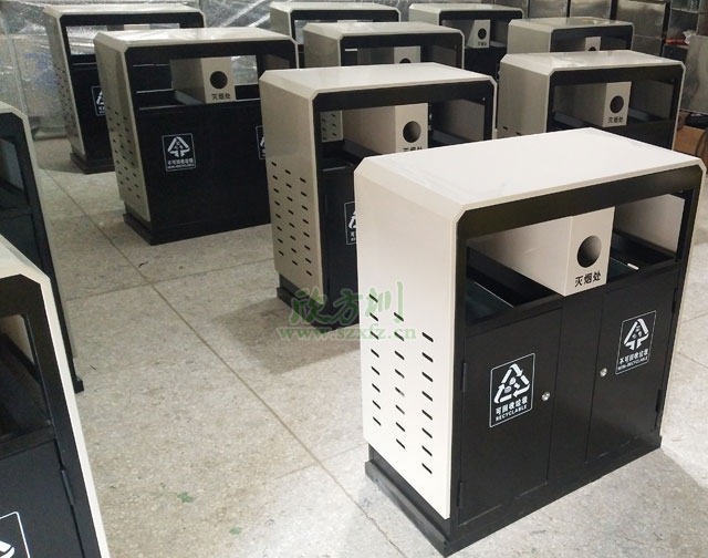 极具时尚科技感的钢制垃圾桶是怎样做成的