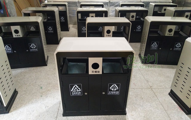 极具时尚科技感的钢制垃圾桶是怎样做成的