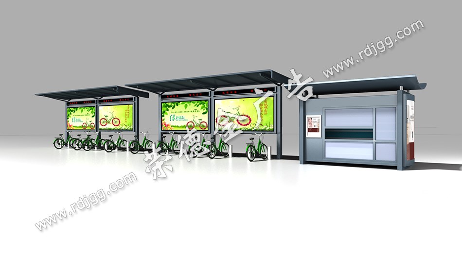 新款公共自行车棚 新款公共自行车棚