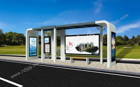 仿古公交站台 仿古公交站台